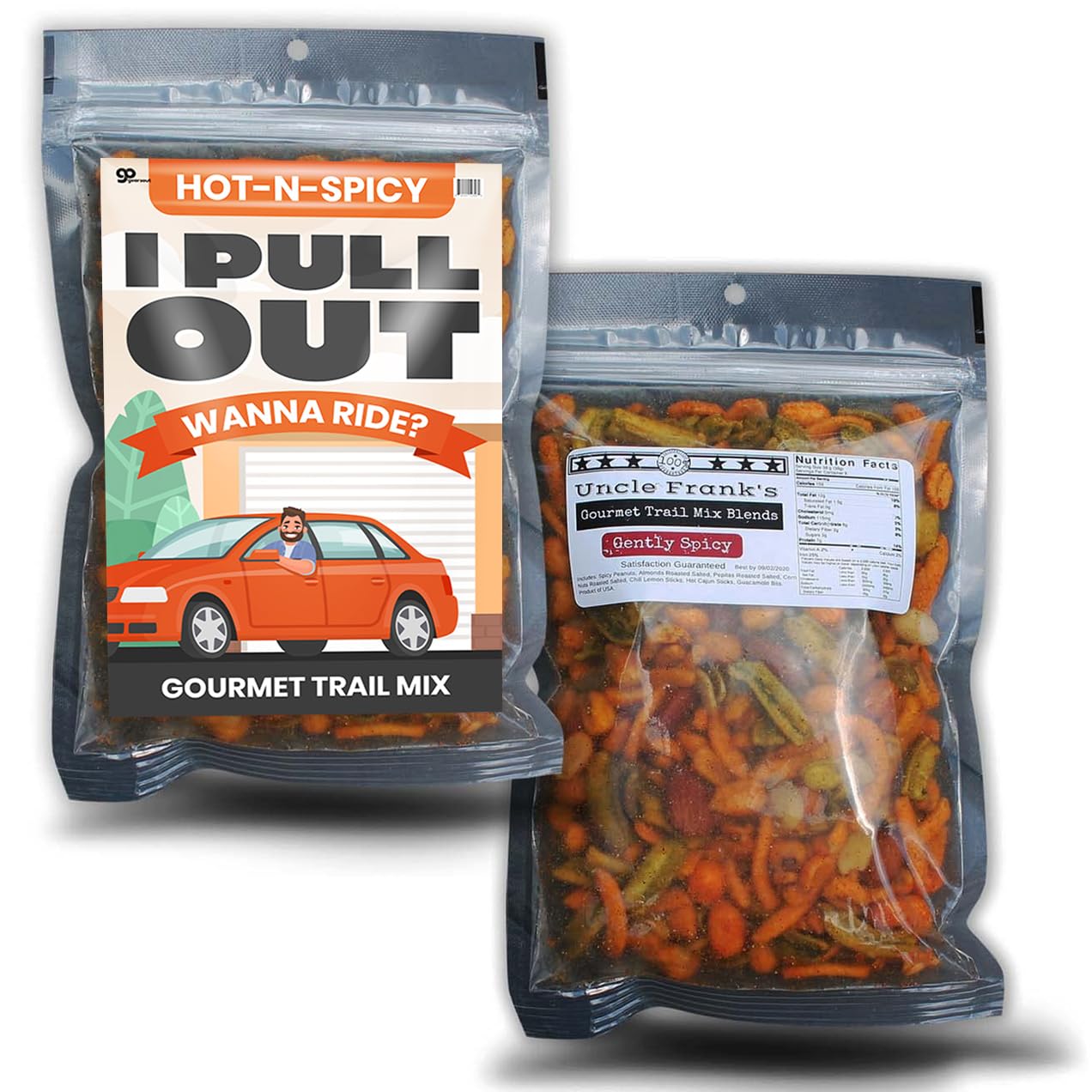 I Pull Out Car Trail Mix - Premium Nutty, Fruity Snacks - Gourmet Energy Blend for On-the-Go Delight - Loved by Customers