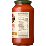 Rao's Homemade Tomato Sauce | Roasted Garlic | 24 oz | Versatile Pasta Sauce | Carb Conscious, Keto Friendly | All Natural, Premium Quality | Made