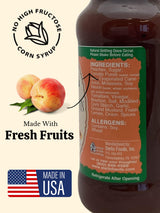 Rosie's Peach Bourbon Barbeque Sauce 13oz