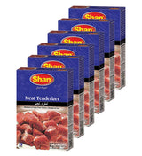 Shan Meat Tenderizer Seasoning Mix 1.4 oz (40g) - Double Strength Tenderizing High Altitude Cooking Powder - Suitable for Vegetarians - Airtight Bag