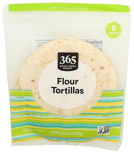 365 by Whole Foods Market Flour Tortillas, 10.7 OZ