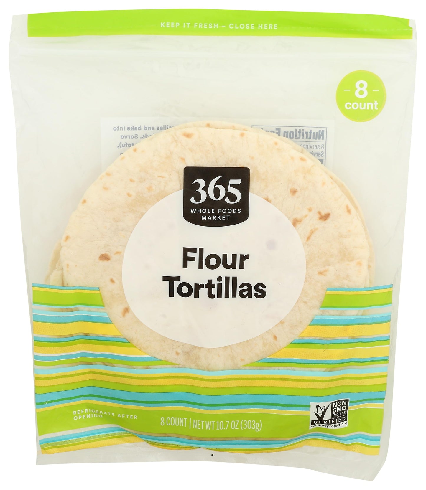 365 by Whole Foods Market Flour Tortillas, 10.7 OZ