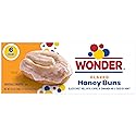 Wonder Glazed Honey Buns, Individually Wrapped Pastry Snacks, 6 Count