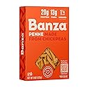 Banza Penne Pasta from Chickpeas - Gluten Free, High Protein, and Lower Carb Protein Penne Chickpea Pasta - 8oz