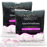 La Nouba Sugar Free Marshmallows, Keto Friendly, Zero Sugar, Low Carb, Perfect for Smores, Hot Chocolate & Baking, Gluten Free, Fat Free, 2 Pack (2.7