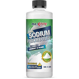 MAXTITE Sodium Percarbonate (2 lbs) - 100% Pure - Solid Hydrogen Peroxide/Oxygen Bleach - Multi-Use Cleaner for Home & Laundry - HDPE container