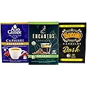 Puerto Rican Coffee Capsules Variety Compatible with Nespresso Machines, 54 Count (18 Alto Grande Espresso, 18 Encantos Organic, 18 Yaucono)