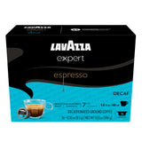 Lavazza Expert Espresso Decaf Capsules, Medium Roast, Arabica and Robusta Blend, Compatible with Lavazza Classy Machines (72 Capsules)
