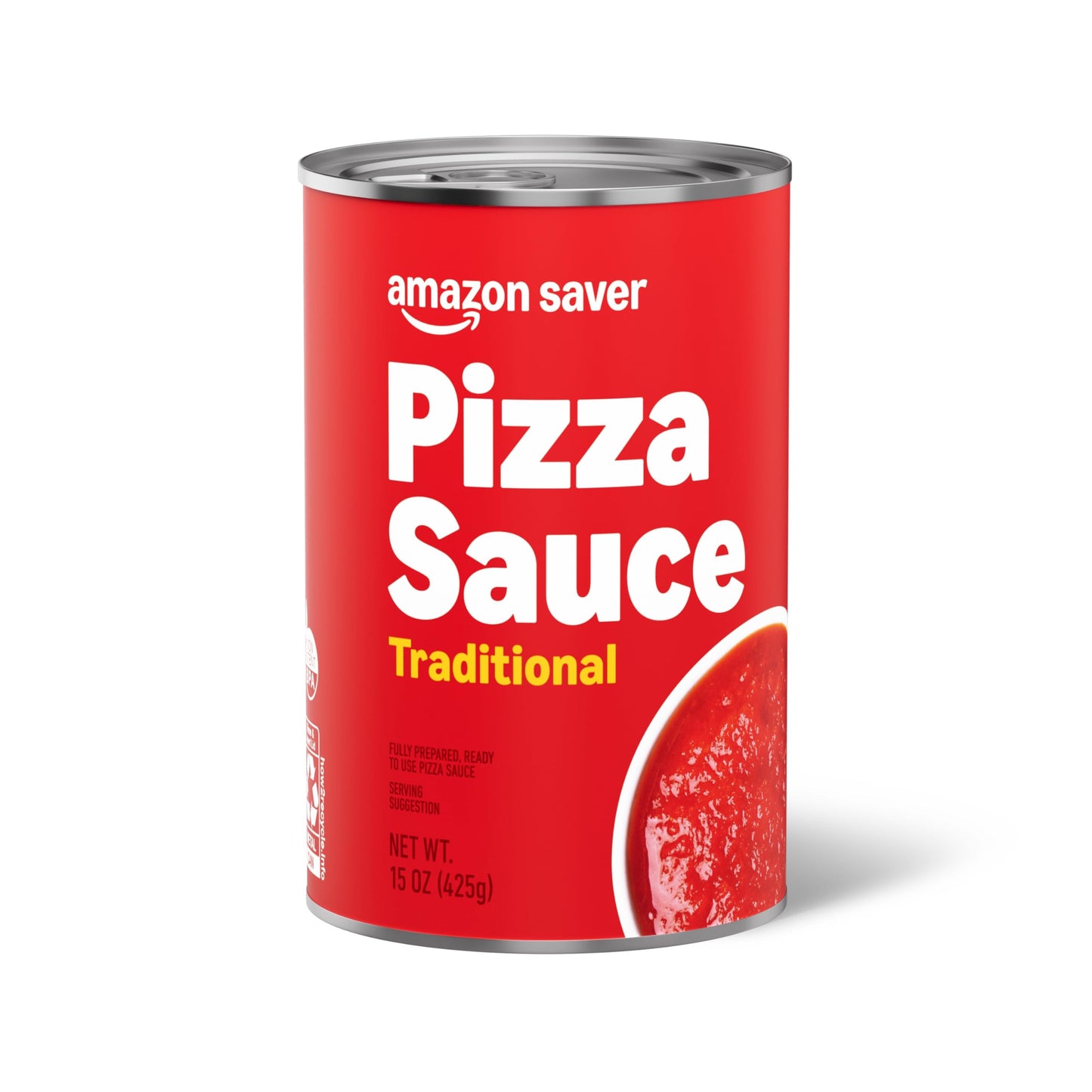 Amazon Saver, Traditional Pizza Sauce, 15 Oz