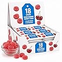 Sour Cherry Gummy Candy, 18 Count Box, 2.26 oz Packs, Chewy Fruity Treat