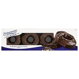 Entenmann's Classic Frosted Devil's Food Donuts, 8 count, (2.0 oz each), Chocolate Donuts, 16 oz Box