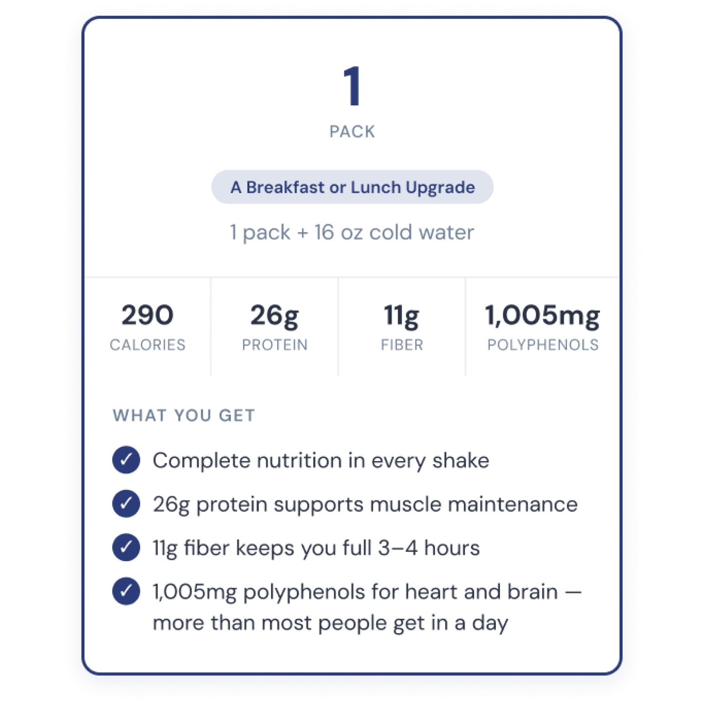 Field Theory Whole Food Nutrition Shake | Vanilla Bean & Nut | 26g Plant Protein, 11g Fiber, 25 Vitamins and Minerals from Whole Food Ingredients |