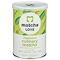 Matcha Love Culinary Matcha 3.5 Ounce Finely Milled Green Tea Leaves, Japanese Style Matcha Powder
