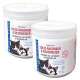 Stink Free Cat Litter Solid Deodorizer, Absorber & Room Purifier - Air Freshener, Bathroom Odor Eliminator, Basement, Control Bedroom Odor, House