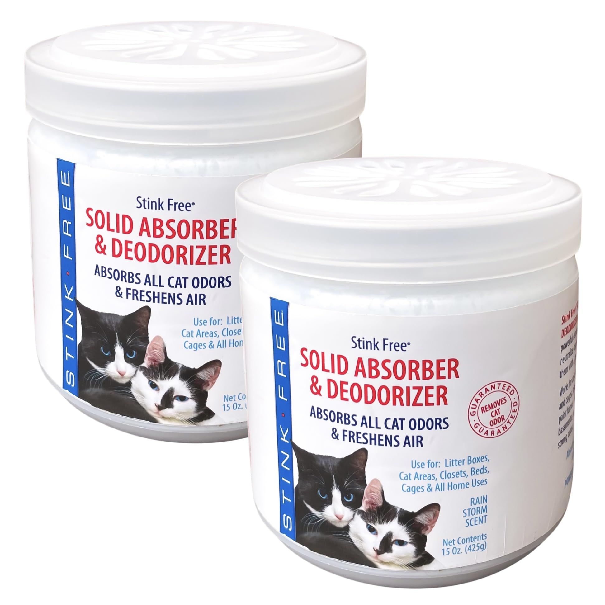 Stink Free Cat Litter Solid Deodorizer, Absorber & Room Purifier - Air Freshener, Bathroom Odor Eliminator, Basement, Control Bedroom Odor, House