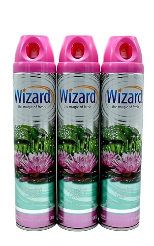Wizard The Magic of Fresh Air Freshener 10 oz Morning Mist (Package May Vary) Pack of (3)