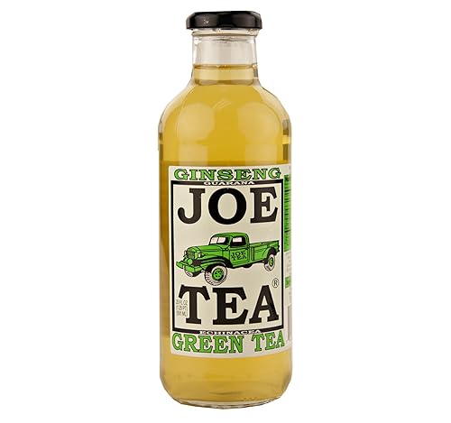 Joe Tea Ginseng Green Tea 20 oz. Bottle (12 Bottles)