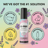 Oopsie Poopsie Toilet Spray - Before & After You Go Bathroom Odor Eliminator & Neutralizer Spray, Travel Size with Essential Oils, TSA Approved