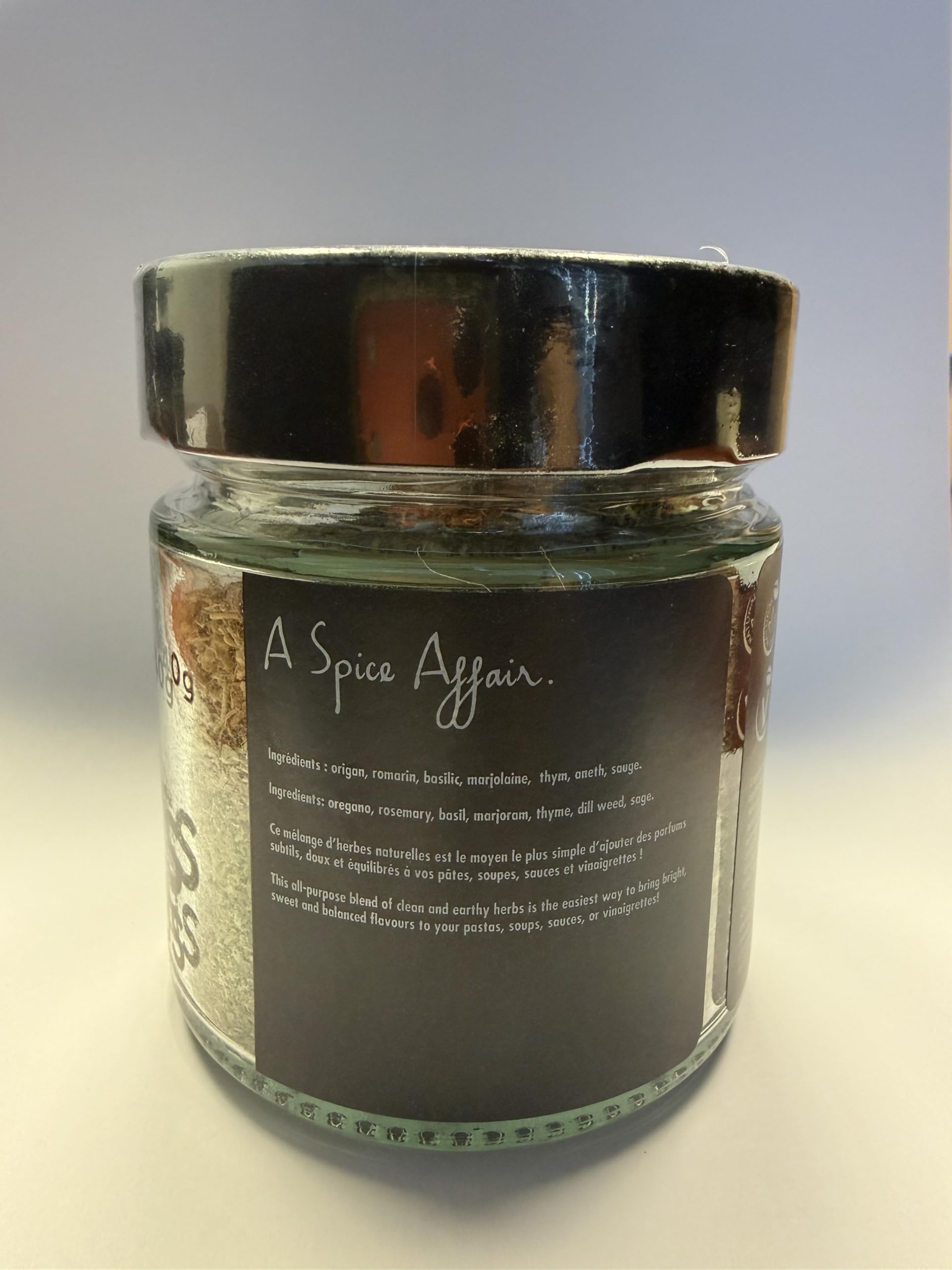A Spice Affair’s Italian Herbs | Savoury, Aromatic & Classic Mediterranean Herb Blend | All-Natural, Non-GMO, Filler-Free | Perfect for Pasta, Pizza