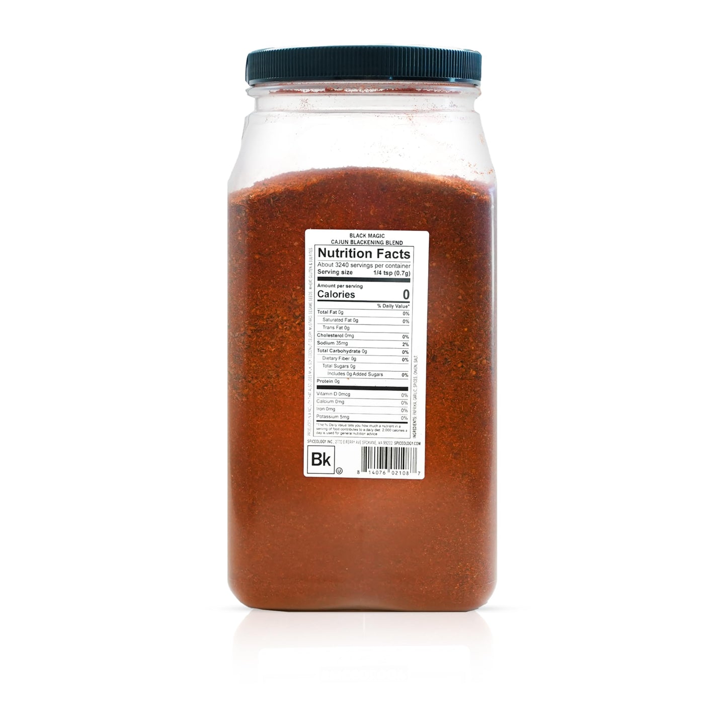 Spiceology - Black Magic Cajun Blackening Seasoning - Bold & Savory Blackening Seasoning for Chicken, Fish, Turkey, and More - Versatile Cajun Spice