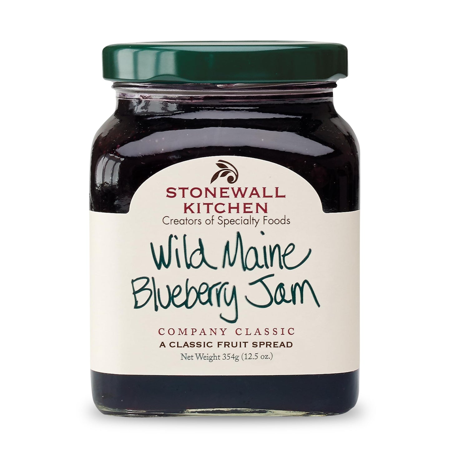Stonewall Kitchen Wild Maine Blueberry Jam, Fruit Jam, 12.5 Ounces