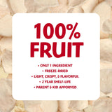 Brothers All Natural Freeze Dried Fruit Crisps, Fuji Apple, 1 Oz (Pack of 8), Made with 100% Fruit, Gluten Free, Soy Free, Vegan, Healthy Snack