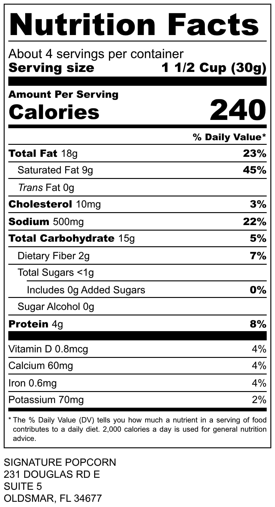 Signature Popcorn, Buffalo Cheddar Popcorn Snack, 3-Pack Large Resealable Bags, Gourmet Popcorn, Gluten-Free, Spicy Cheese Flavor, Non-GMO, Bold Party
