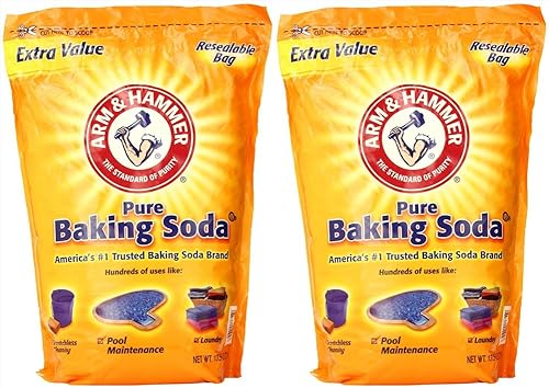 2 x 13.5 Pounds Arm & Hammer Pure Baking Soda (27 Pounds Total)