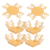 BCOATH 50pcs Decorative Chocolate Wrappers for Parties Premium Candy Packaging Unique Hollow Design for Celebrations for Birthdays Weddings