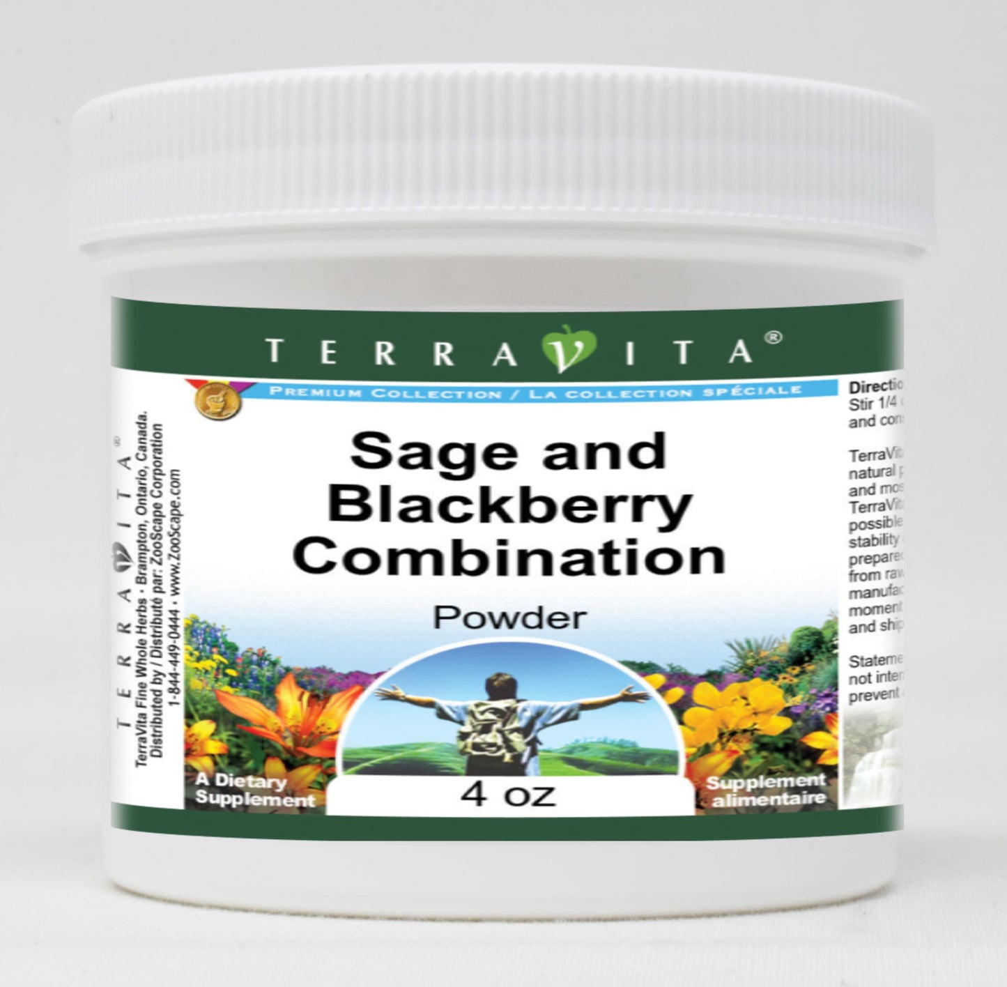 Sage and BlackBerry Combination Powder (4 oz, ZIN: 516420) - 3 Pack