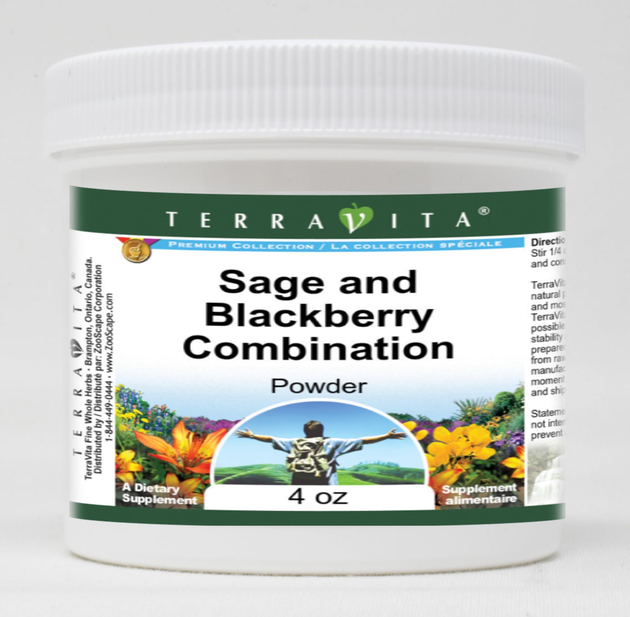 Sage and BlackBerry Combination Powder (4 oz, ZIN: 516420) - 3 Pack