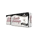 Café Santo Domingo Espresso, 10 oz Vacuum Bag, Ground Coffee, Dark Roast - Product from the Dominican Republic (Pack of 2)