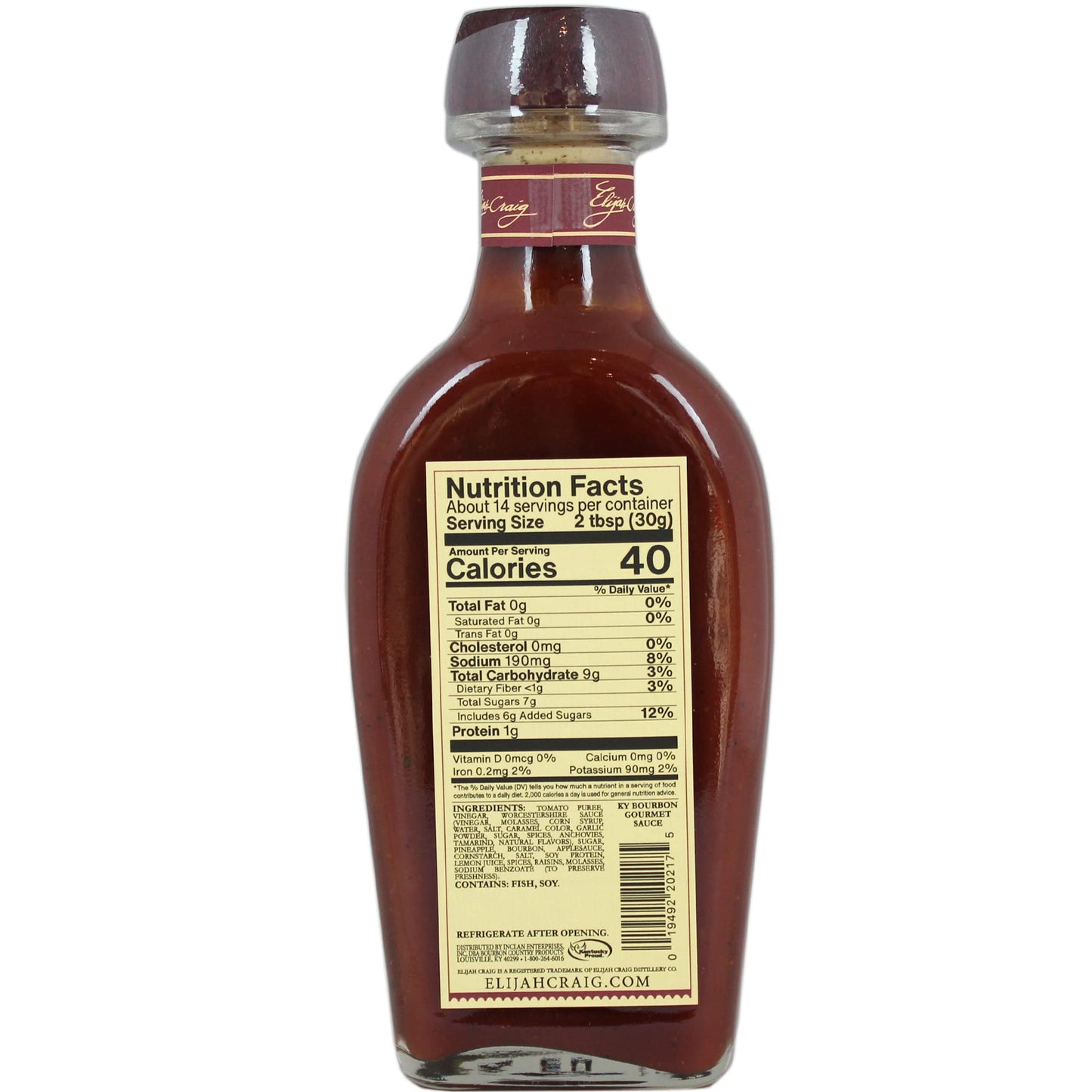 Elijah Craig Gourmet Sauce, 15.2 Fl Oz