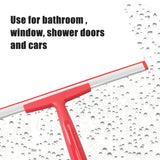 CLEANHOME Window Squeegee Outdoor Window Cleaner Cleaning Tools with 54 in Telescopic Aluminum Long Handle for Shower Doors, Bathroom, Windows