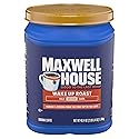 Maxwell House Ground Coffee, Kosher, 1 Canister, for Mornings and Afternoon Pick-Me-Ups, Wake Up Roast, Medium Roast, 40.4 oz