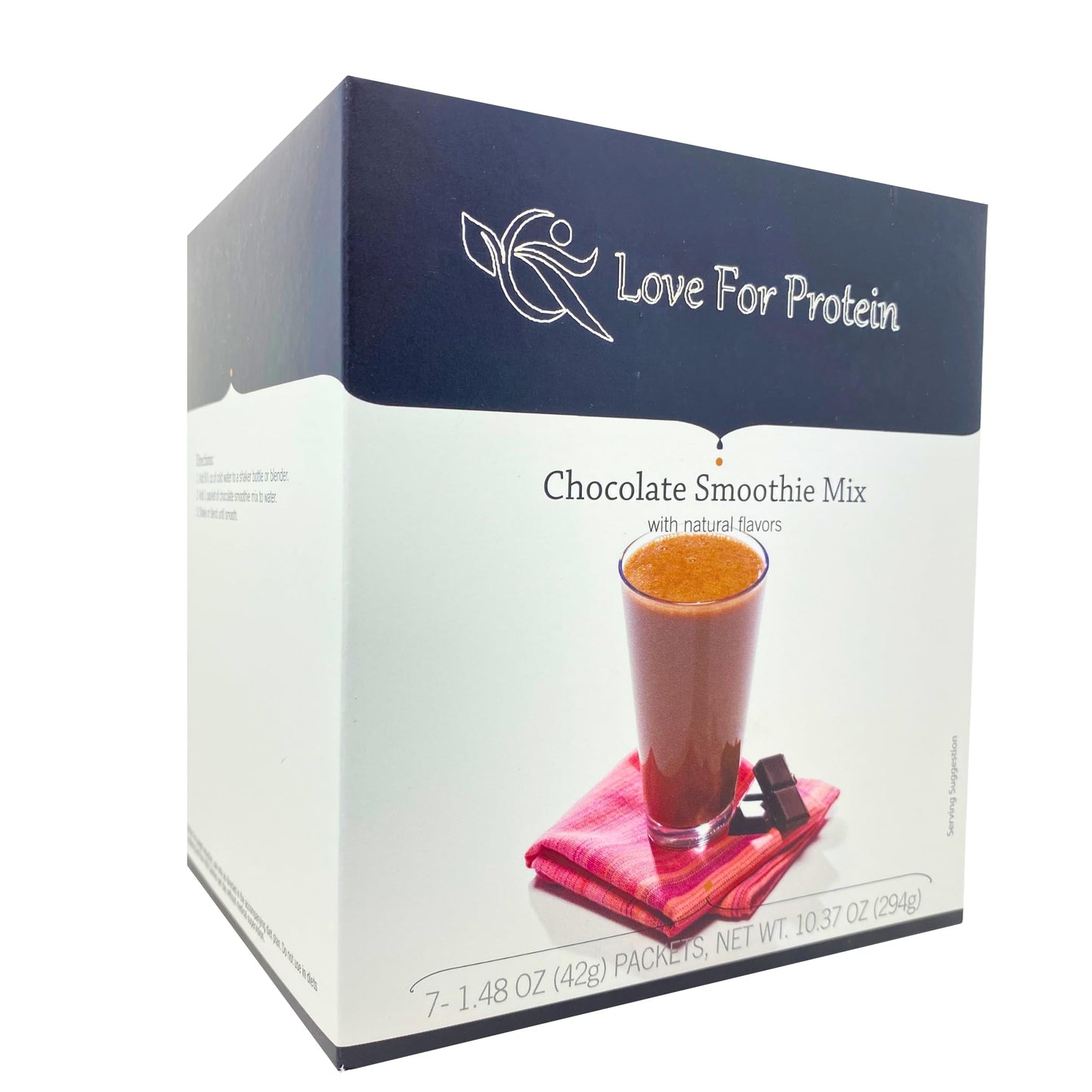 ProteinWise - Love For Protein - VLC Chocolate Smoothie Mix - 7/Box