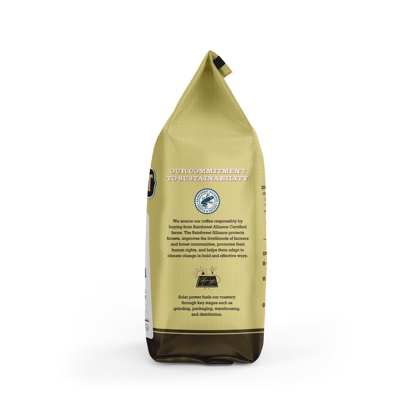 Verena Street 11 Ounce Ground, Swiss Water Process Decaf Coffee, Sunday Drive Decaffeinated, Medium Roast Rainforest Alliance Certified Arabica Coffee