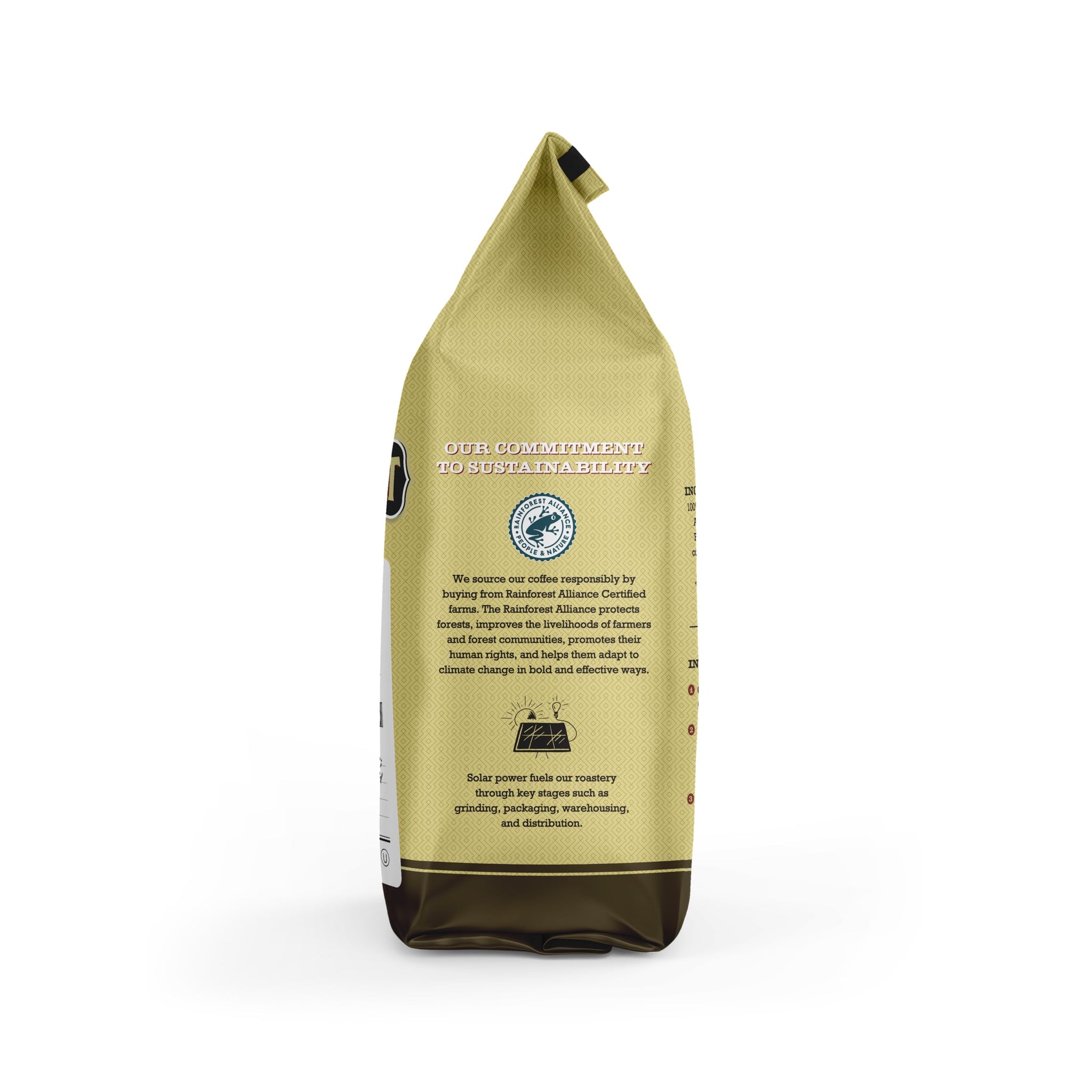 Verena Street 11 Ounce Ground, Swiss Water Process Decaf Coffee, Sunday Drive Decaffeinated, Medium Roast Rainforest Alliance Certified Arabica Coffee