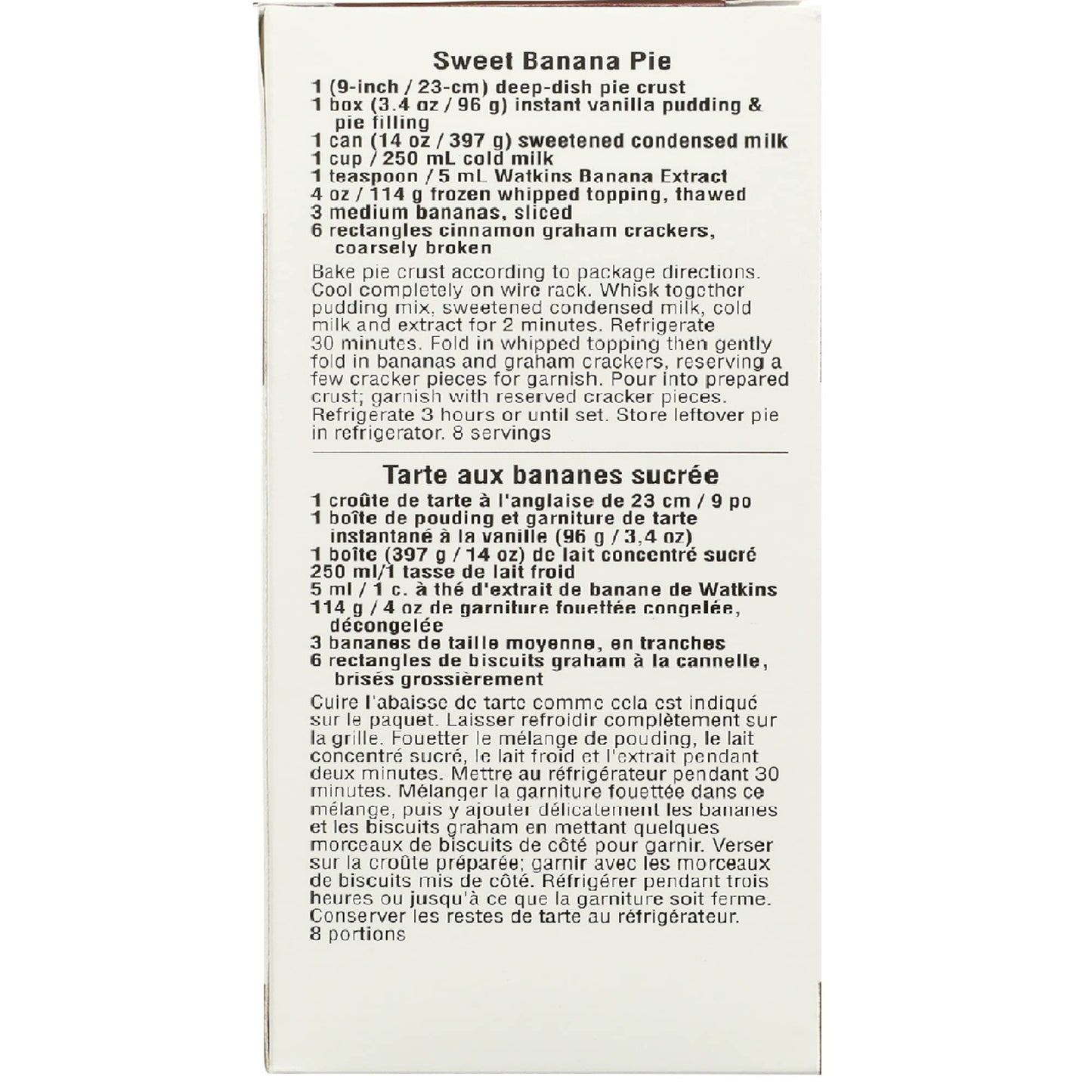 Imitation Banana Extract 2 oz