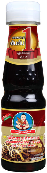 Healthy Boy Thai Mushroom Thin Soy Sauce, 5 Fl Oz, Product of Thailand (Pack of 1)