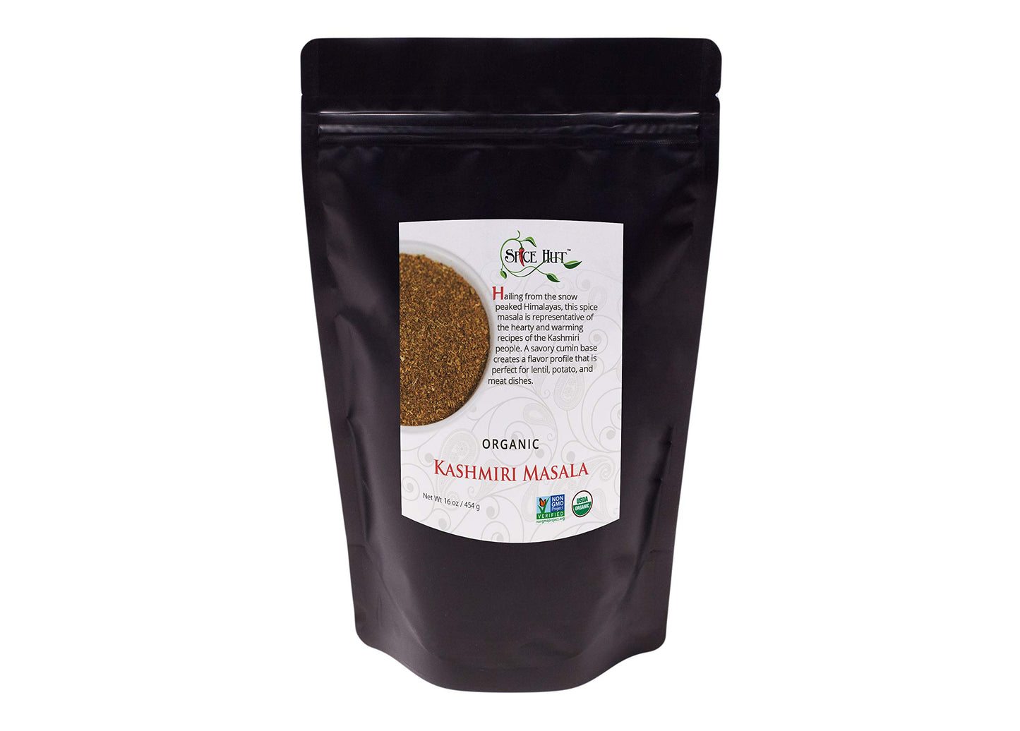 Organic Kashmiri Masala Spice Powder, No Salt, Aromatic Indian Curry Powder Seasoning for Cooking Easy Indian Food at Home / Biryani, Stews