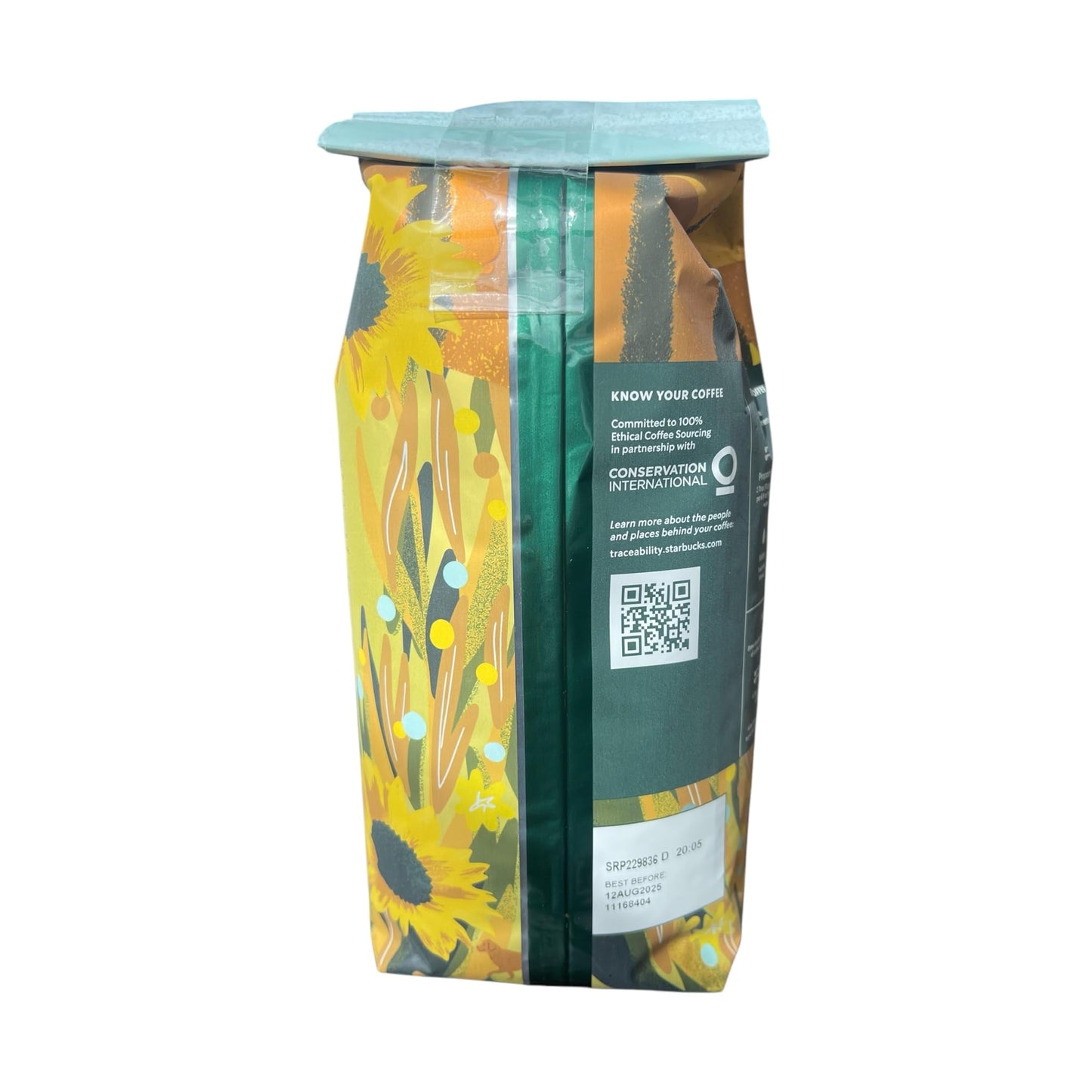 Starbucks Sunsera Blend Blonde Roast Coffee, Whole Bean, Citrus & Toasted Almond Notes, 16 oz