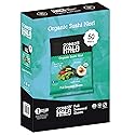 Ocean's Halo Organic Sushi Nori, 5 Pack, Vegan, Perfect for Rolls and Wraps