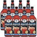 Mr & Mrs T Horseradish Bloody Mary Mix, 1L Bottle, - Premium Cocktail Mixer for Bloody Marys, Ready to Use