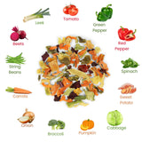 Garden Vegetable Soup Mix by It’s Delish, 5 lbs Bulk Bag | Natural Dehydrated Vegetables for Ramen Noodles, Soup, and Chip Dip | Veggies Blend