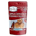 Mom's Place Gluten-Free Apple Cinnamon Crumble Muffin Mix, Easy to Make, Nut Free, Soy Free & Dairy Free, 12 Servings, 14.5 oz