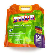 True Detergent Plant Based Fabric Softener - 101 Total Loads - Fabric Softener for Sensitive Skin - Made from Cotton Seeds - Concentrated Formula