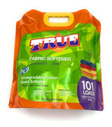 True Detergent Plant Based Fabric Softener - 101 Total Loads - Fabric Softener for Sensitive Skin - Made from Cotton Seeds - Concentrated Formula
