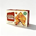 Korean Flat Croissant Snack - Crispy & Buttery Caramel Dessert Bites, Individually Wrapped, Perfect for Holiday Parties & Shareable Treats, 3.81 oz