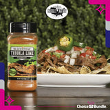 Blackstone Tequila Lime Seasoning - Gourmet Griddle Premium Barbecue Rub 4 Pk (29.6 oz) + BBQ Masters & Opener (6 Items)!